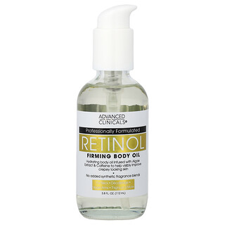 Advanced Clinicals, Retinol Firming Body Oil, 3.8 fl oz (112 ml)