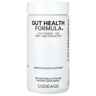Codeage, 消化，腸道健康配方，180 粒膠囊