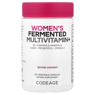 Codeage, 女性發酵多維生素，120 粒素食膠囊
