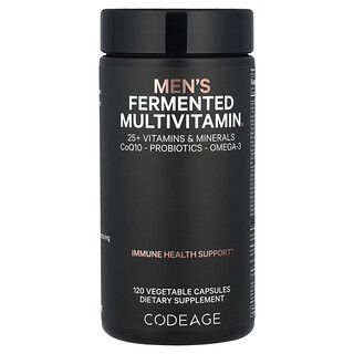 Codeage, 男性發酵多維生素，120 粒素食膠囊