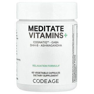 Codeage, 冥想維生素 +，60 粒膠囊