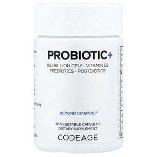 Codeage, 益生菌+，30 粒素食膠囊