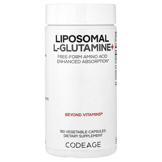 Codeage, 脂質體 L-酪氨酸+，1000 毫克，180 粒素食膠囊（每粒膠囊 500 毫克）