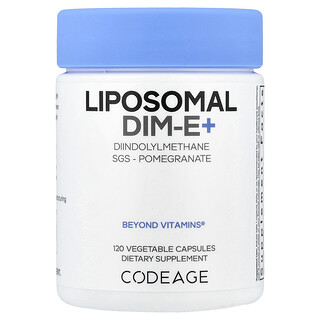 Codeage, 脂質體 DIM-E+，120 粒素食膠囊