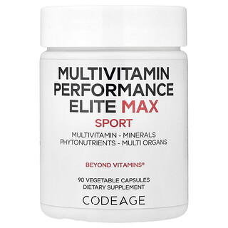 Codeage, 特強型多維生素表現提升，90 粒膠囊