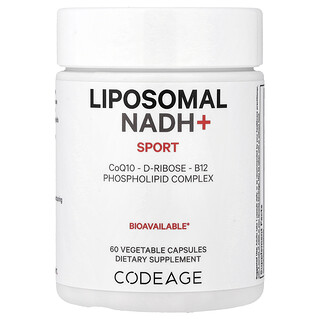 Codeage, 脂質體 NADH+，Centurion，60 粒膠囊
