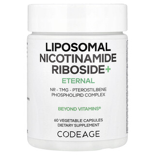 Codeage, 脂質體，煙醯胺核糖+，60 粒素食膠囊