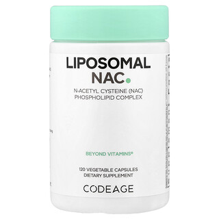 Codeage, 脂質體 NAC，120 粒素食膠囊（每粒膠囊 450 毫克）