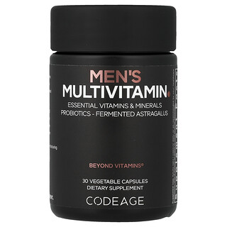 Codeage, 男性多維生素，30 粒素食膠囊
