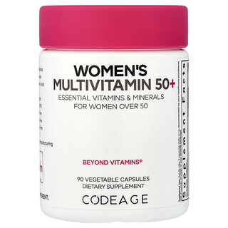 Codeage, 50 歲以上女性多維生素，90 粒素食膠囊