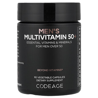 Codeage, 50 歲以上男性多維生素，90 粒素食膠囊