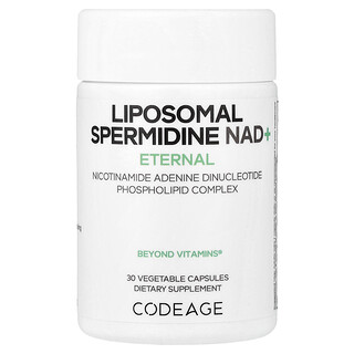 Codeage, 脂質體亞精胺 NAD+，30 粒素食膠囊