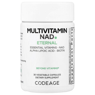 Codeage, 多維生素 NAD，外用型，30 粒素食膠囊