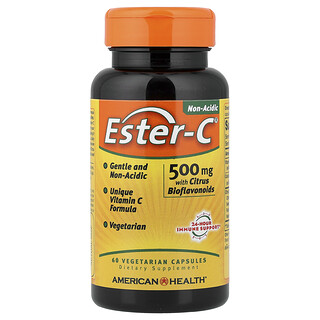 安美氏, Ester-C，500 微克，60 粒素食膠囊