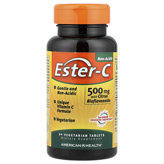 American Health, Ester-C 酯化維生素 C，500 毫克，90 片素食片