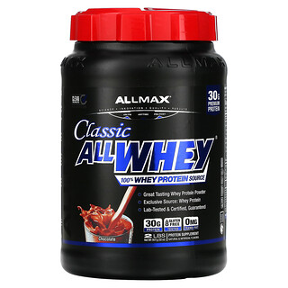 ALLMAX, AllWhey Classic，全乳清蛋白，巧克力，2 磅（907 克）
