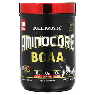 ALLMAX, AMINOCORE 系列支鏈胺基酸，白葡萄味，0.69 磅（315 克）