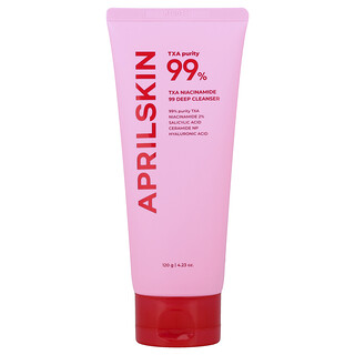 April Skin, TXA Niacinamide 99 Deep Cleanser, 4.23 oz (120 g)