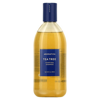 Aromatica, 茶樹淨化洗髮精，13.5 液量盎司（400 毫升）
