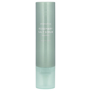 Aromatica, 迷迭香鹽磨砂洗髮水，10.5 盎司（300 克）
