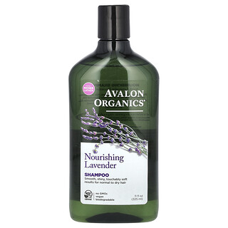 Avalon Organics, 洗髮水，滋養，薰衣花草，11 液量盎司（325 毫升）