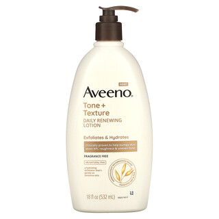 Aveeno, 膚色 + 膚質日常煥活乳液，18 液量盎司（532 毫升）