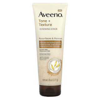 Aveeno, 膚色膚質煥新磨砂膏，無香，8 盎司（227 克）