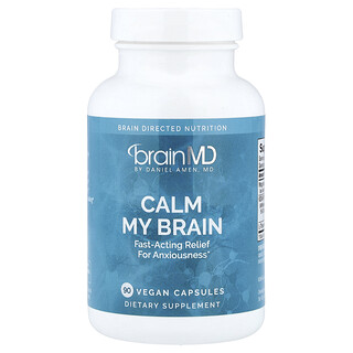 BrainMD, Calm My Brain，90 粒全素膠囊
