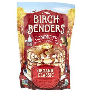 Birch Benders, 多面煎餅和鬆餅粉，有機經典，16 盎司（454 克）