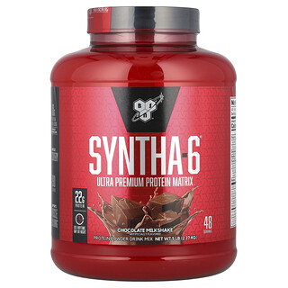 BSN, Syntha-6，超優質蛋白質基質，巧克力奶昔，5 磅（2.27 千克）