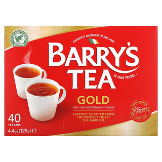 Barry's Tea, Gold Blend，40 茶包，4.4 盎司（125 克）