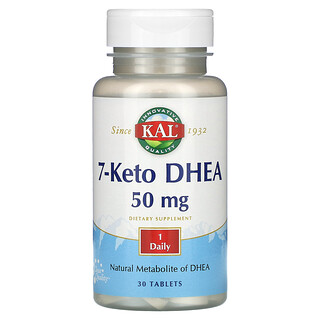 KAL, 7-Keto DHEA，50 毫克，30 片