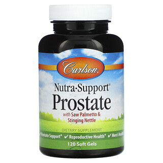 Carlson, Nutra•Support滋養前列腺軟膠囊，120粒
