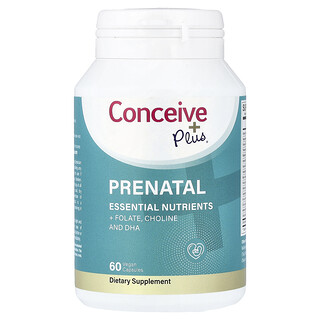 Conceive Plus, 產前，60 粒全素膠囊