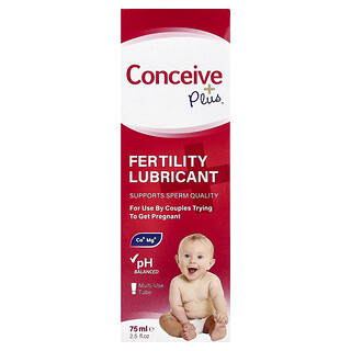 Conceive Plus, 生育幫助潤滑劑，2.5 液量盎司（75 毫升）