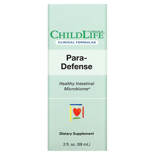 ChildLife Clinicals, Para-Defense，兒童腸胃調理補充劑，2 液量盎司（59 毫升）