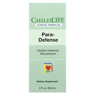 Childlife Clinicals, Para-Defense，兒童腸胃調理補充劑，2 液量盎司（59 毫升）