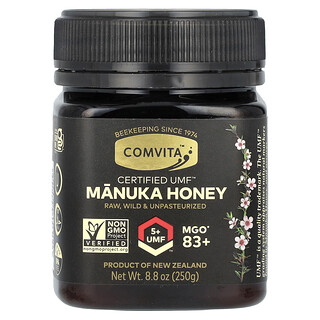 Comvita, 麥盧卡蜂蜜，認可 UMF 5+，MGO 83+，8.8 盎司（250 克）