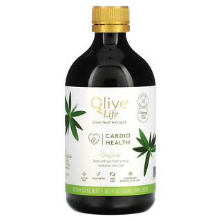 Comvita, Olive Life，橄欖葉提取物，心臟健康，原味，136 毫克，16.9 液量盎司（500 毫升）
