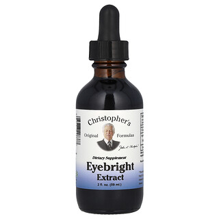 Christopher's Original Formulas, 亮眼草本提取物，2液體盎司（59毫升）