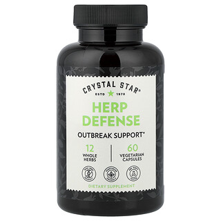Crystal Star, Herp Defense，60 粒素食膠囊
