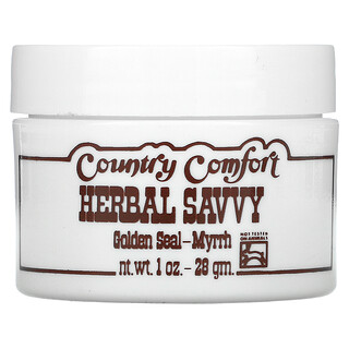 Country Comfort, Herbal Savvy草本，金印沒藥，1盎司（28克）