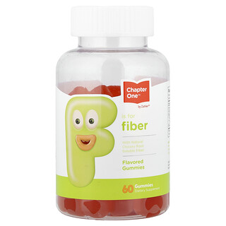 Zahler, 纖維軟糖，調味，60 粒