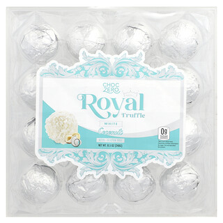 ChocZero, Royal Truffle，白，椰子，8.5 盎司（240 克）