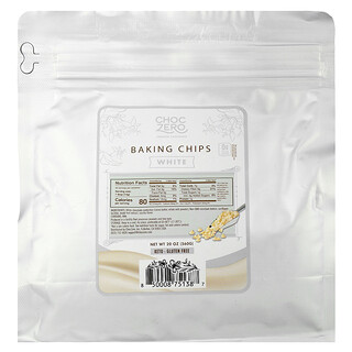 ChocZero, 烘焙脆片，白，20 盎司（560 克）