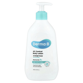 Derma:B, AC 控制身體乳，抗瑕疵，13.52 液量盎司（400 毫升）