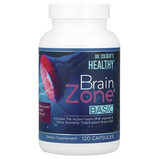 Divine Health, Brain Zone® Basic，120 粒膠囊