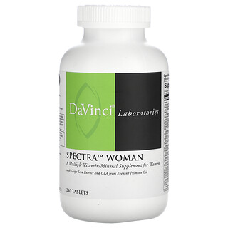 DaVinci Laboratories of Vermont, Spectra Woman，多維生素/礦物質，240 片