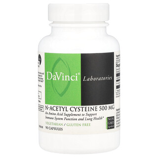 DaVinci Laboratories, N-乙醯半胱氨酸，500 毫克，90 粒膠囊