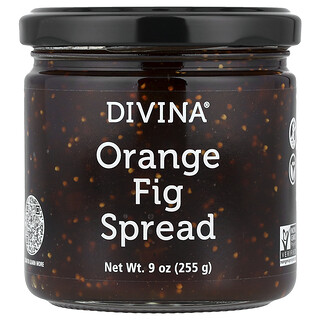 Divina, 橙子無花果塗抹醬，9 盎司（255 克）